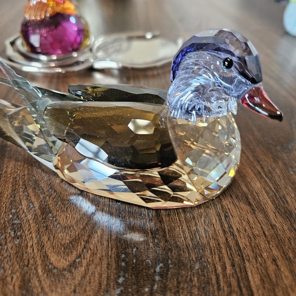Swarovski Crystal Mandarin Ducks rare - Picture 7 of 7